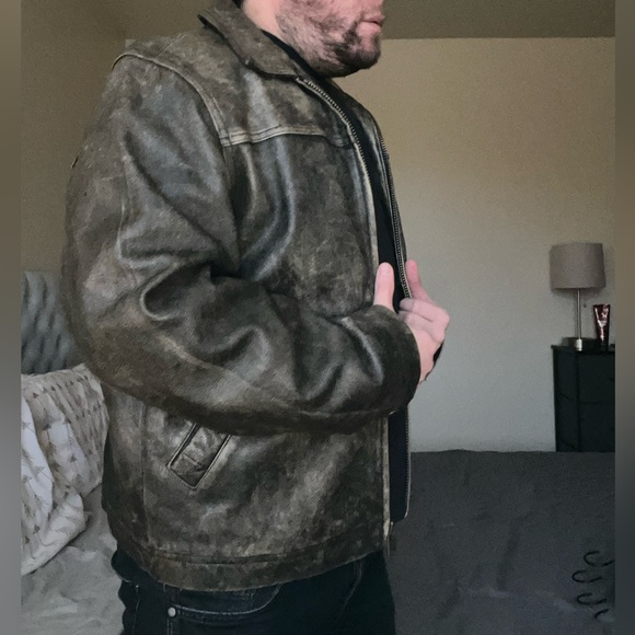 Timberland Leather Jacket - Picture 2 of 12